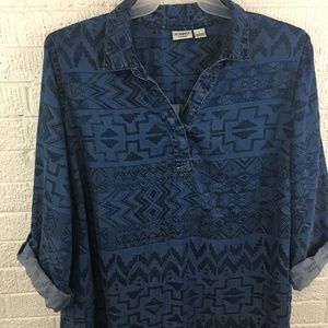 Cato woman blue tunic dress 22/24w